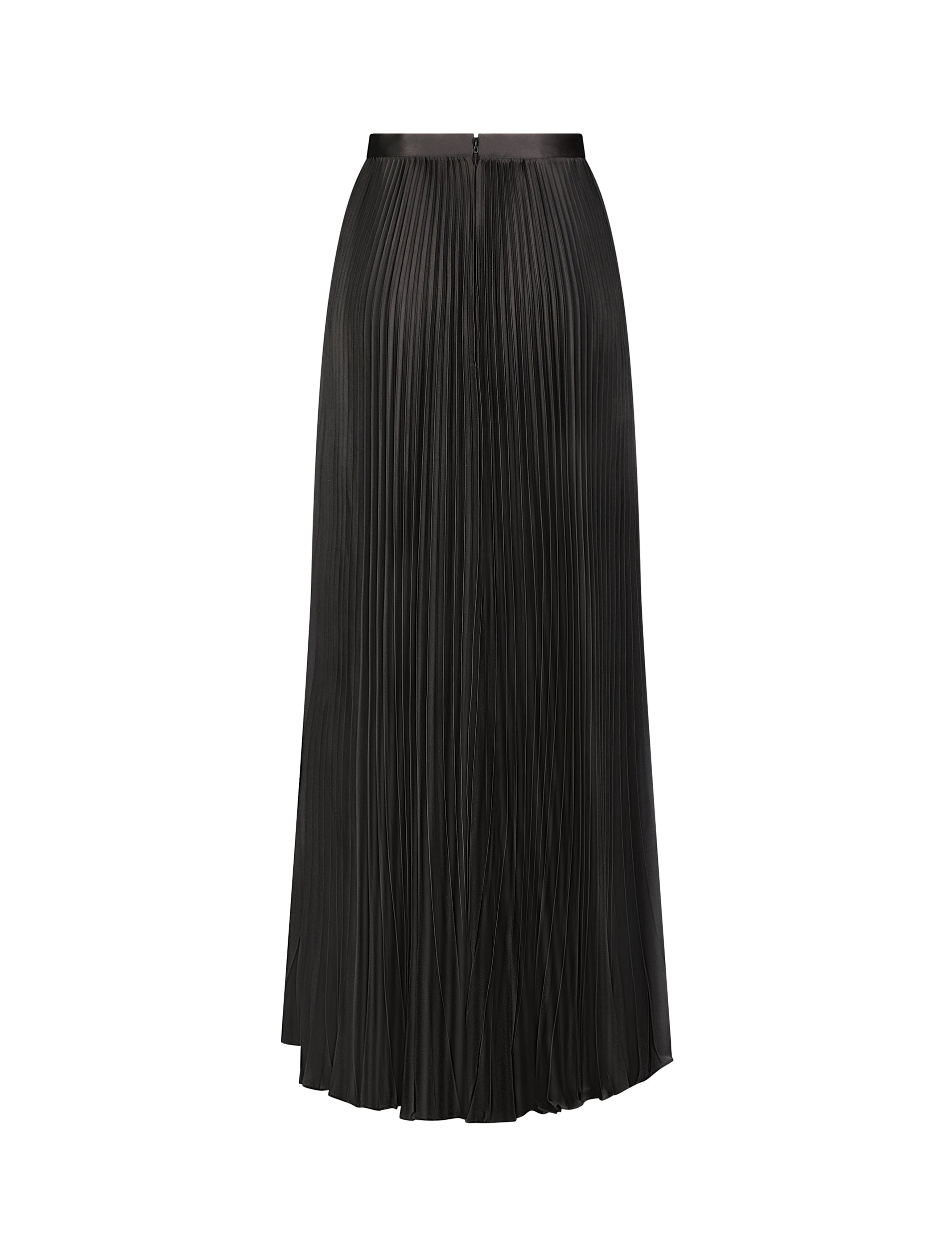 Shop Satin Pleated Skirt Online