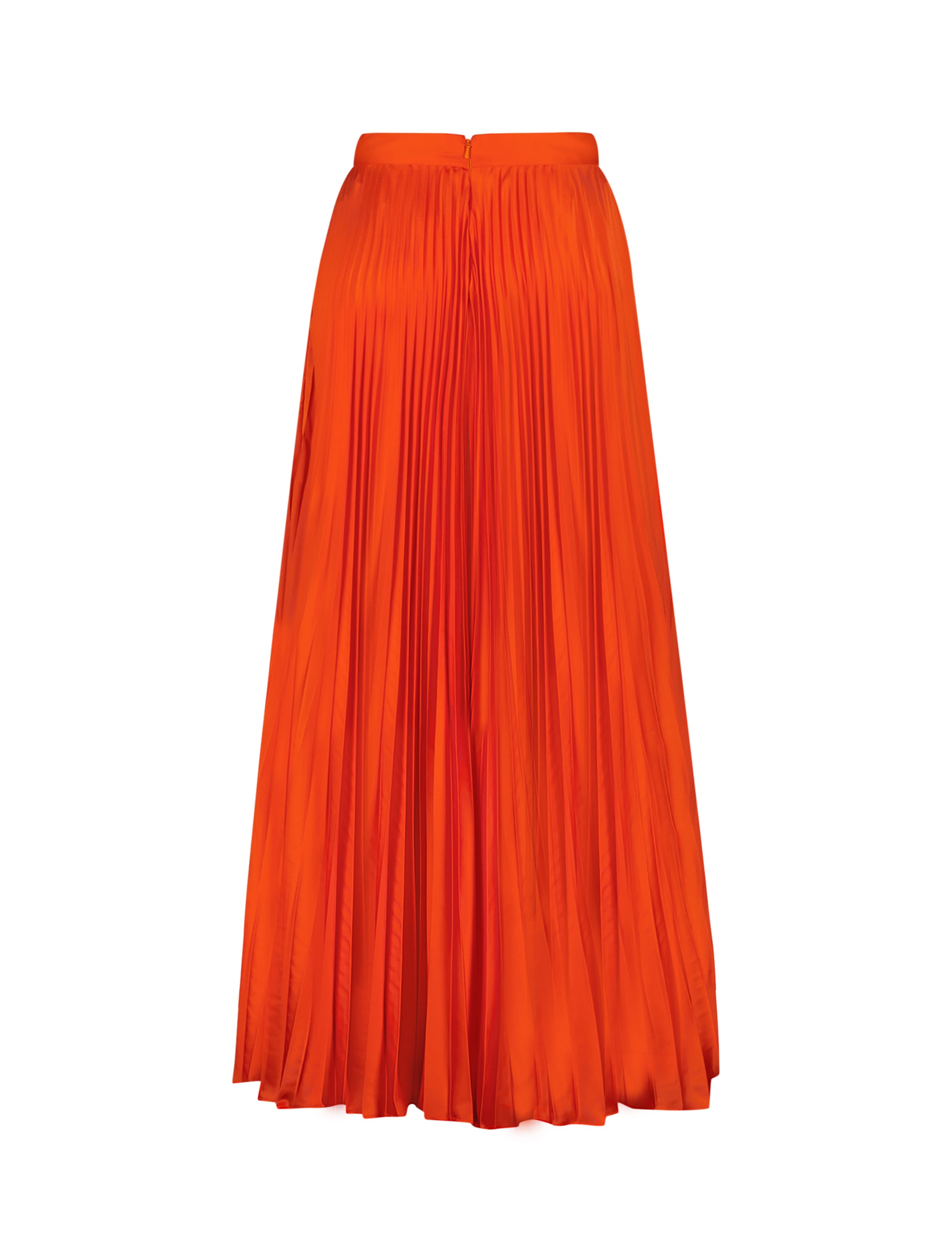 Shop Pleated Charmeuse Wide Leg Pants Online