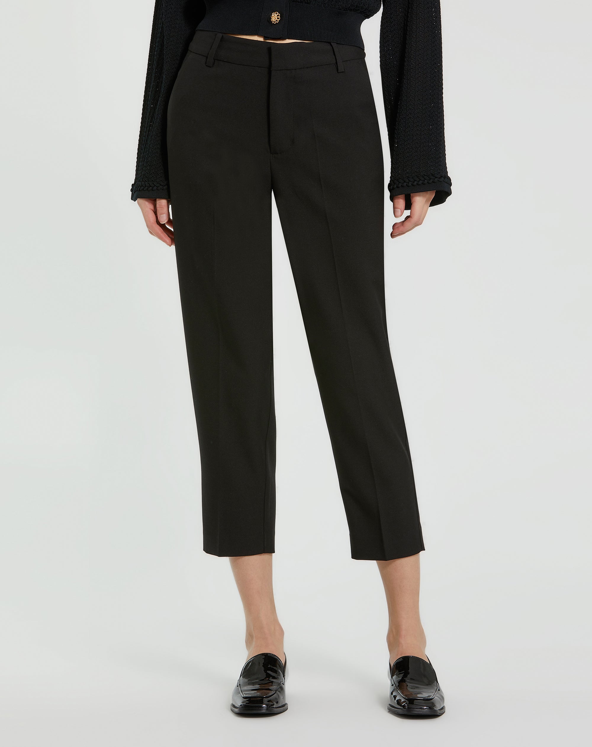 Shop Classic Crepe Fitted Trouser Pant Online