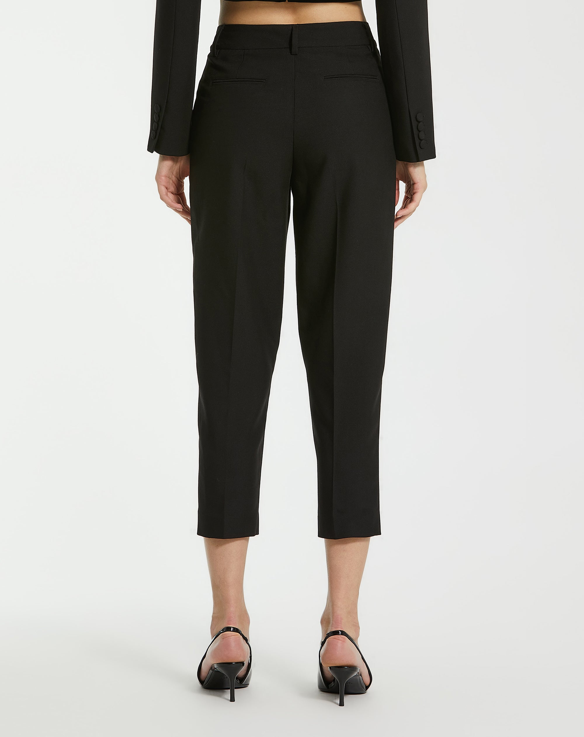Shop Classic Crepe Fitted Trouser Pant Online