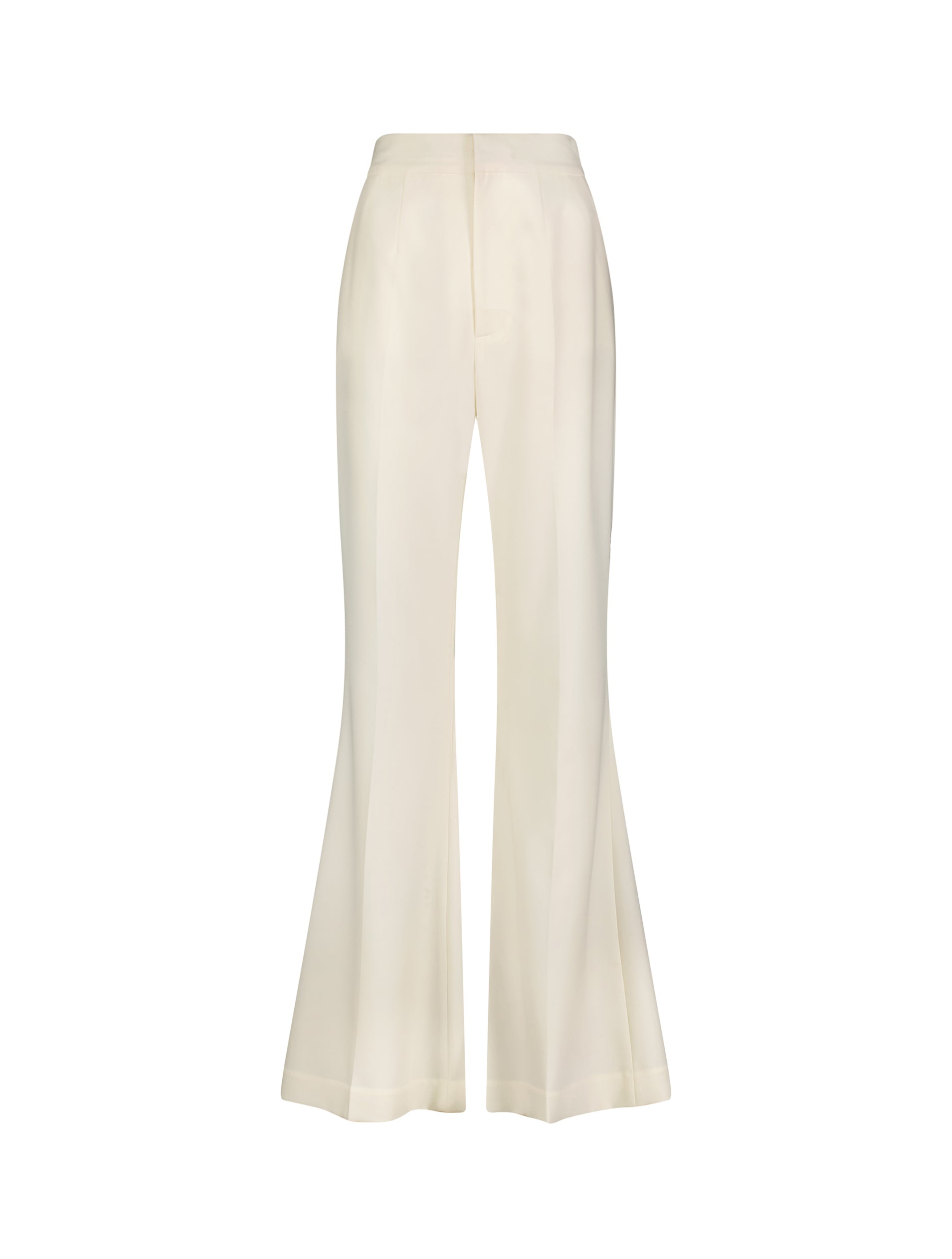 Shop Classic Crepe Flared Trouser Pant Online