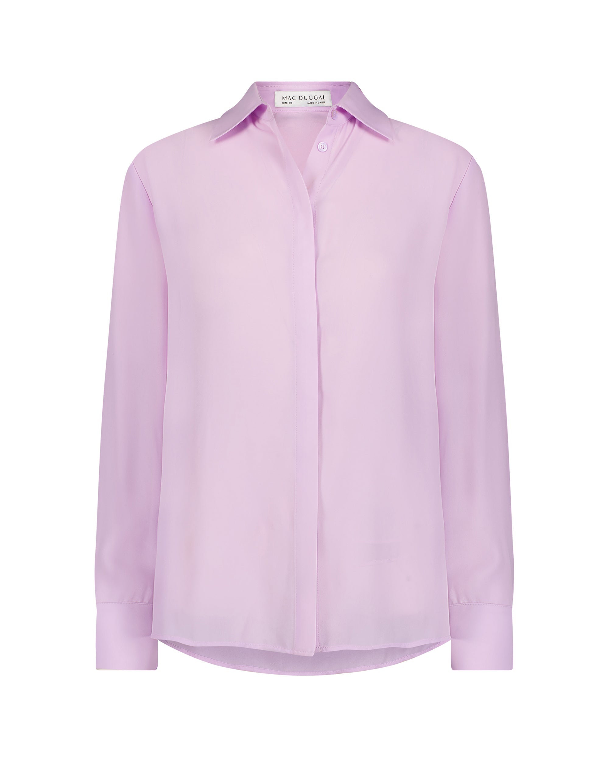 Shop The Bentley Long Sleeve Button Up Georgette Shirt Online