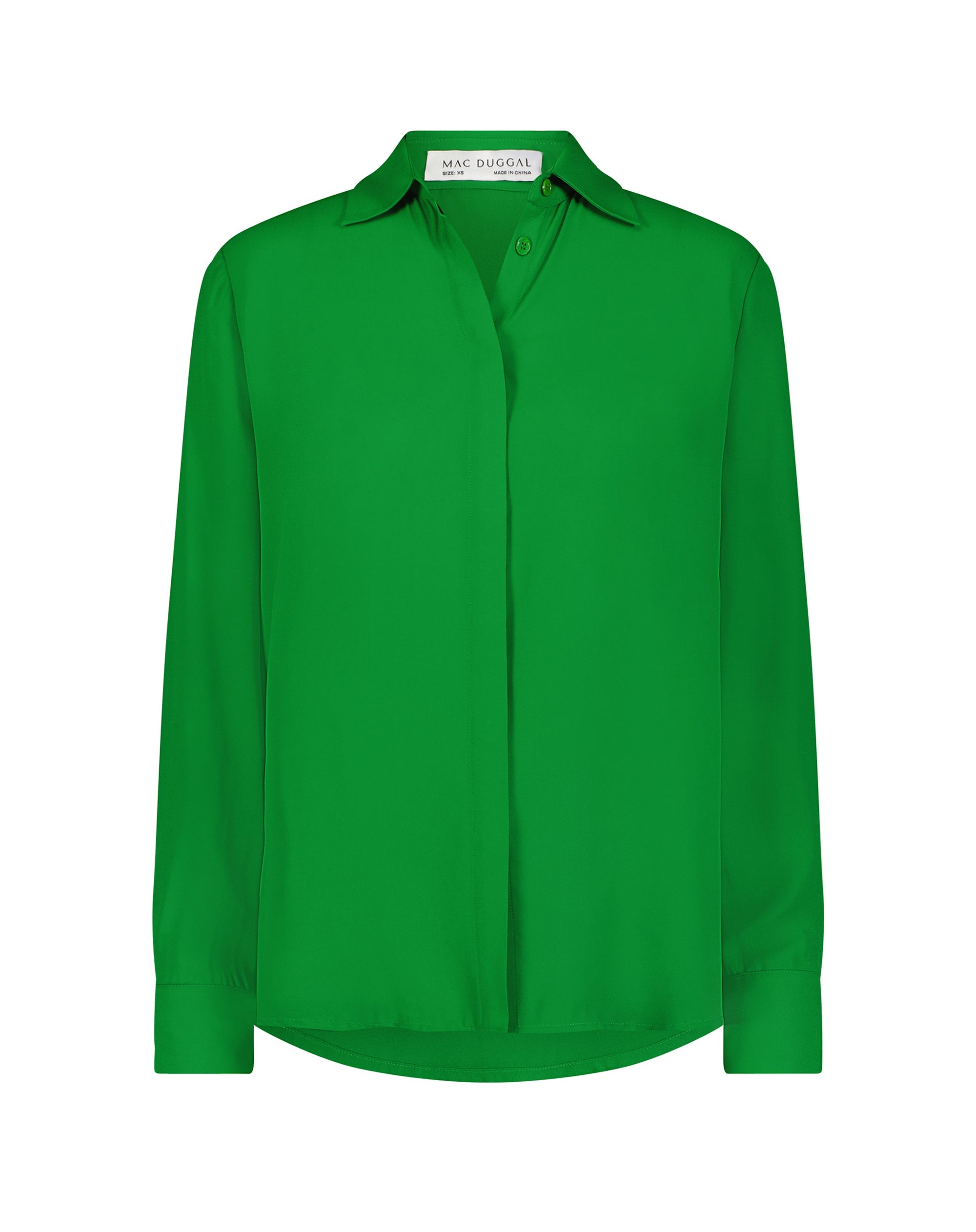 Shop The Bentley Long Sleeve Button Up Georgette Shirt Online