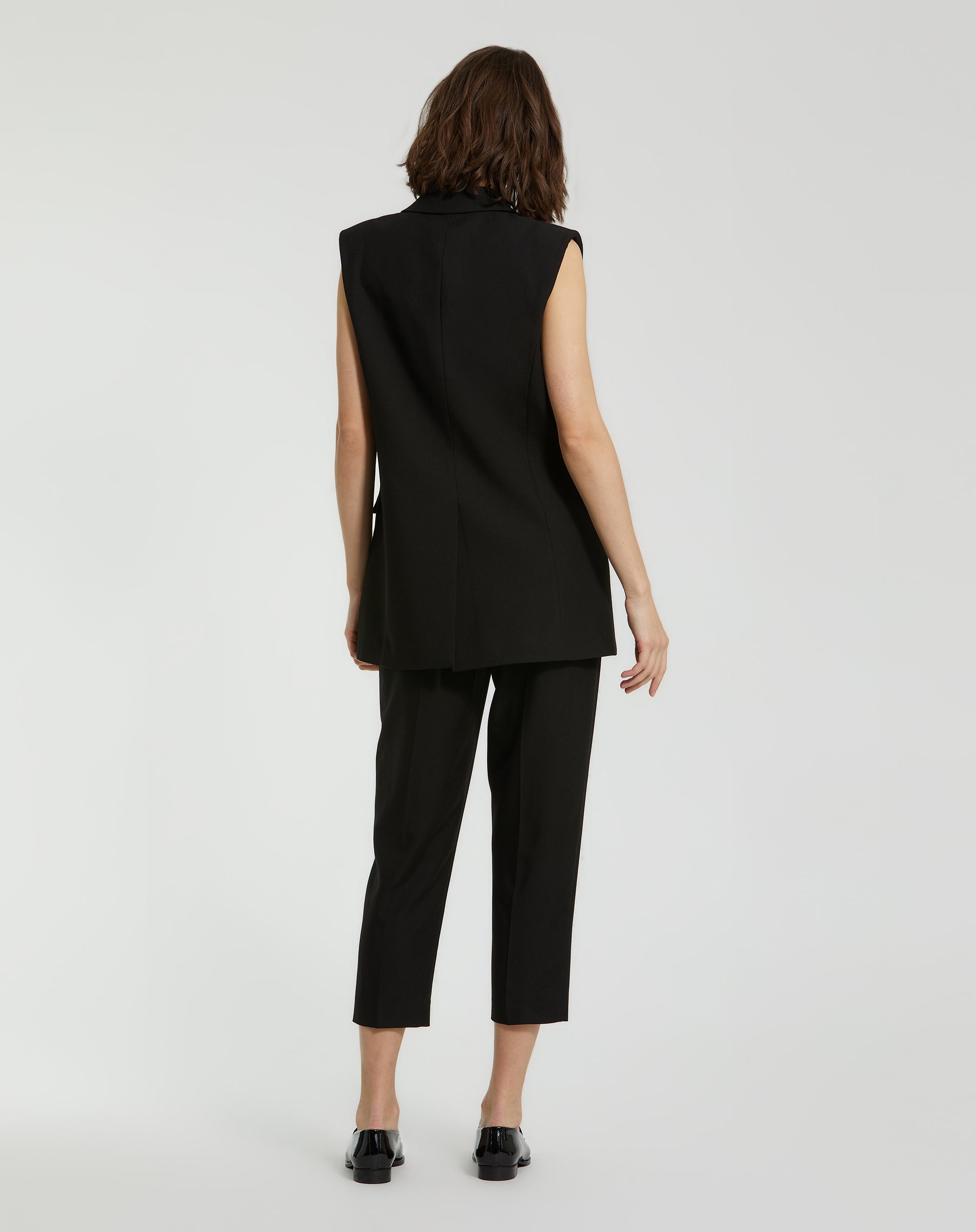 Shop Classic Crepe Fitted Trouser Pant Online