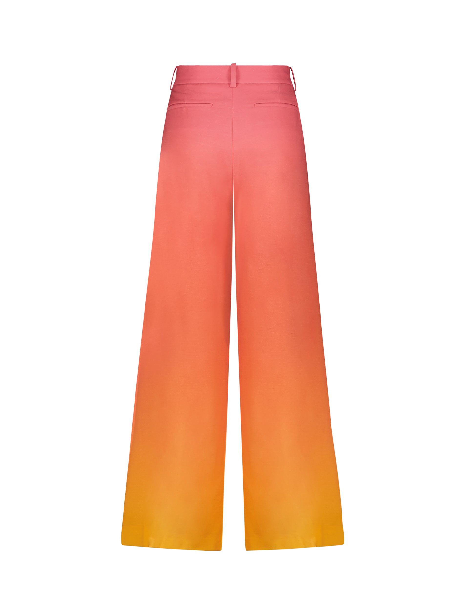 Shop Ombre Crepe Wide Leg Trousers Online