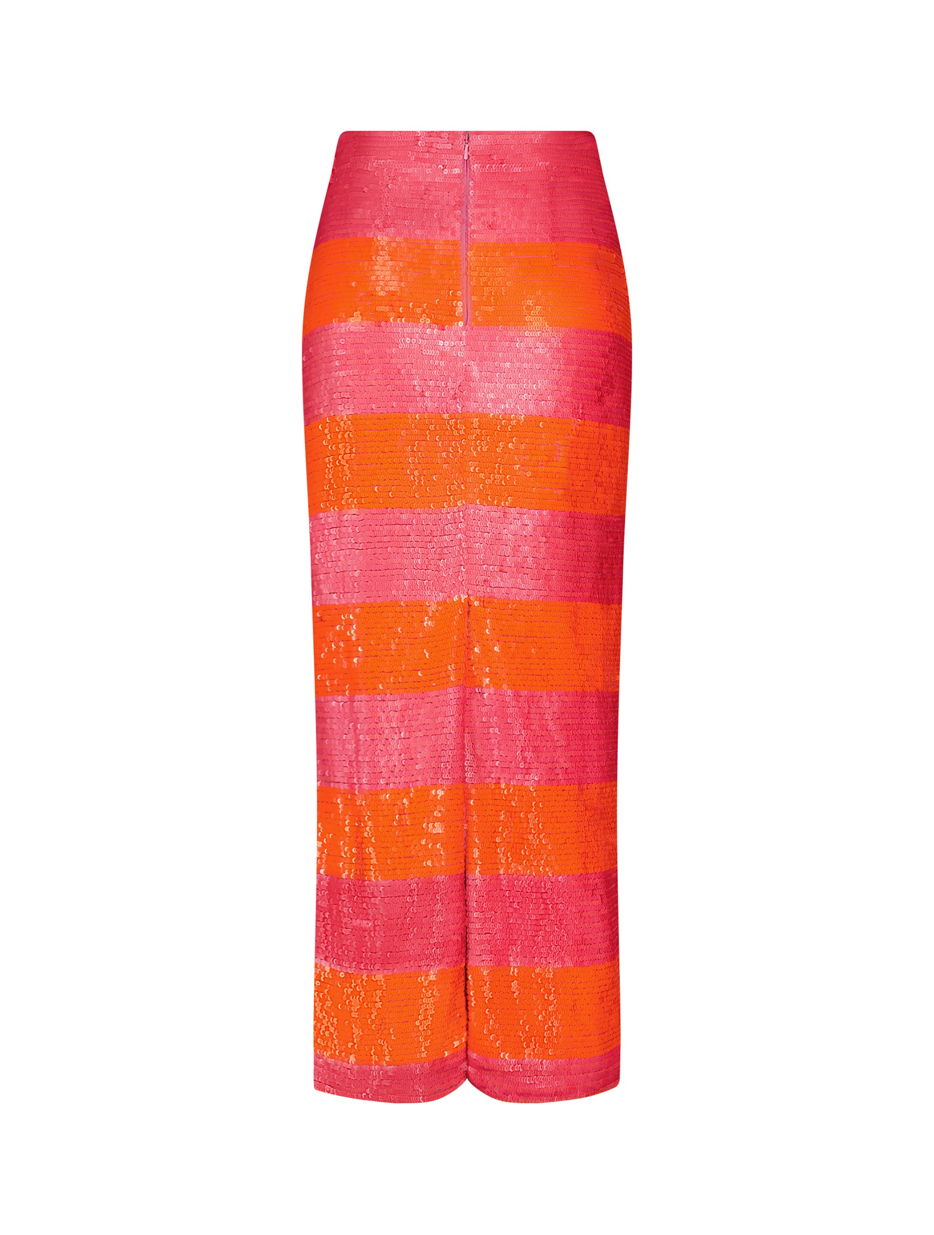 Shop Sequin Striped Classic Midi Pencil Skirt Online